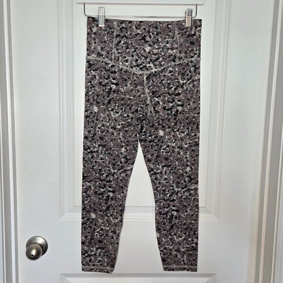 Athleta Elation Textured 7/8 Tight - S Meadow Decadent Chocolate - Picture 4 of 6